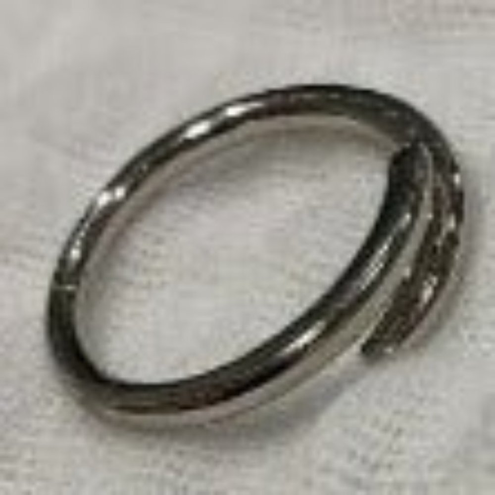 14K Gold Plated Open Twist Eternity Band for Women